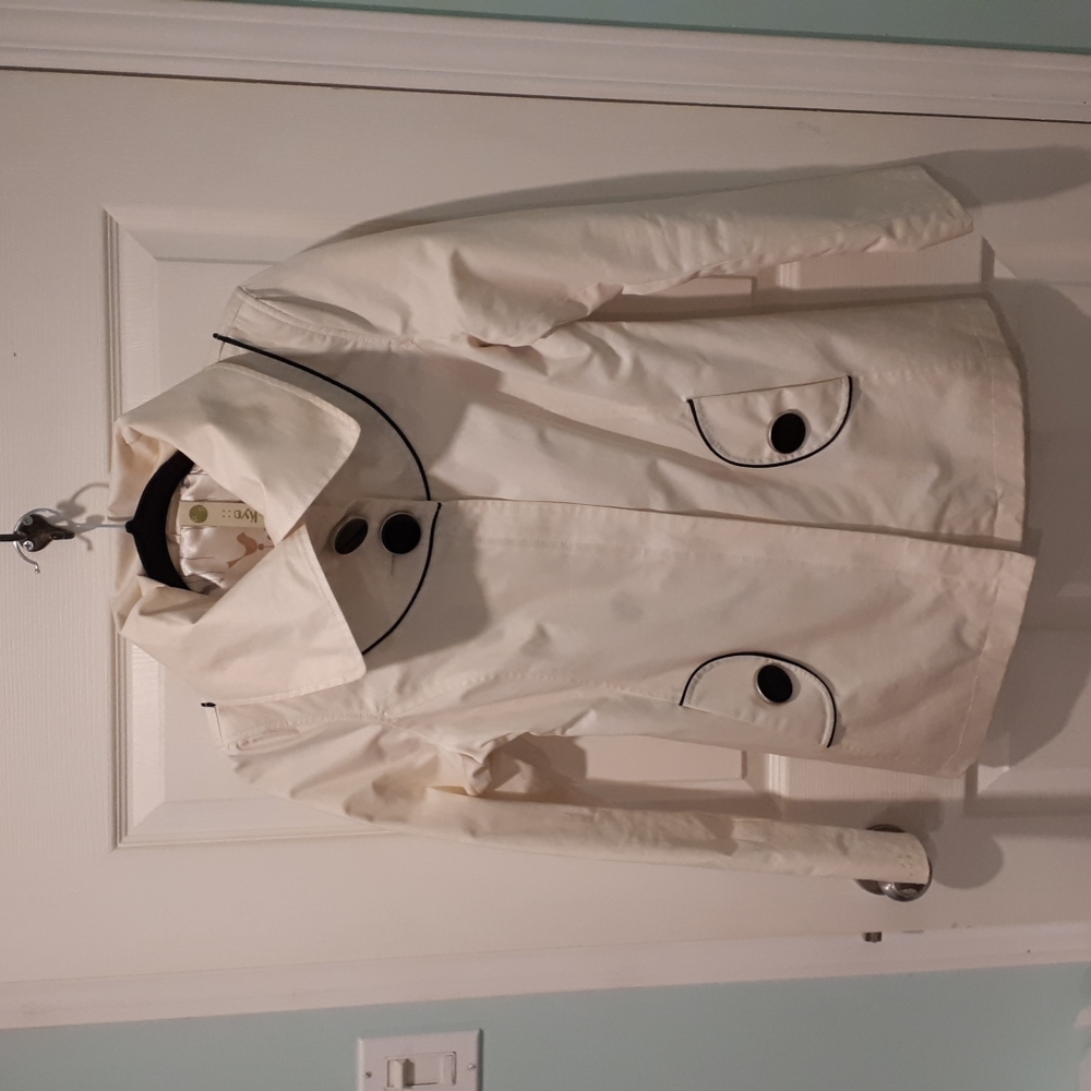 Soia and kyo spring jacket white